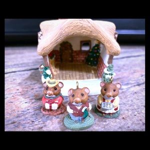 Hallmark Collectible Mini Christmas Mouse Decor